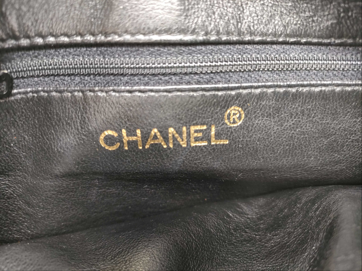 CHANEL Lambskin Tassel Chain Shoulder Bag, Vertical Stitch, No. 2