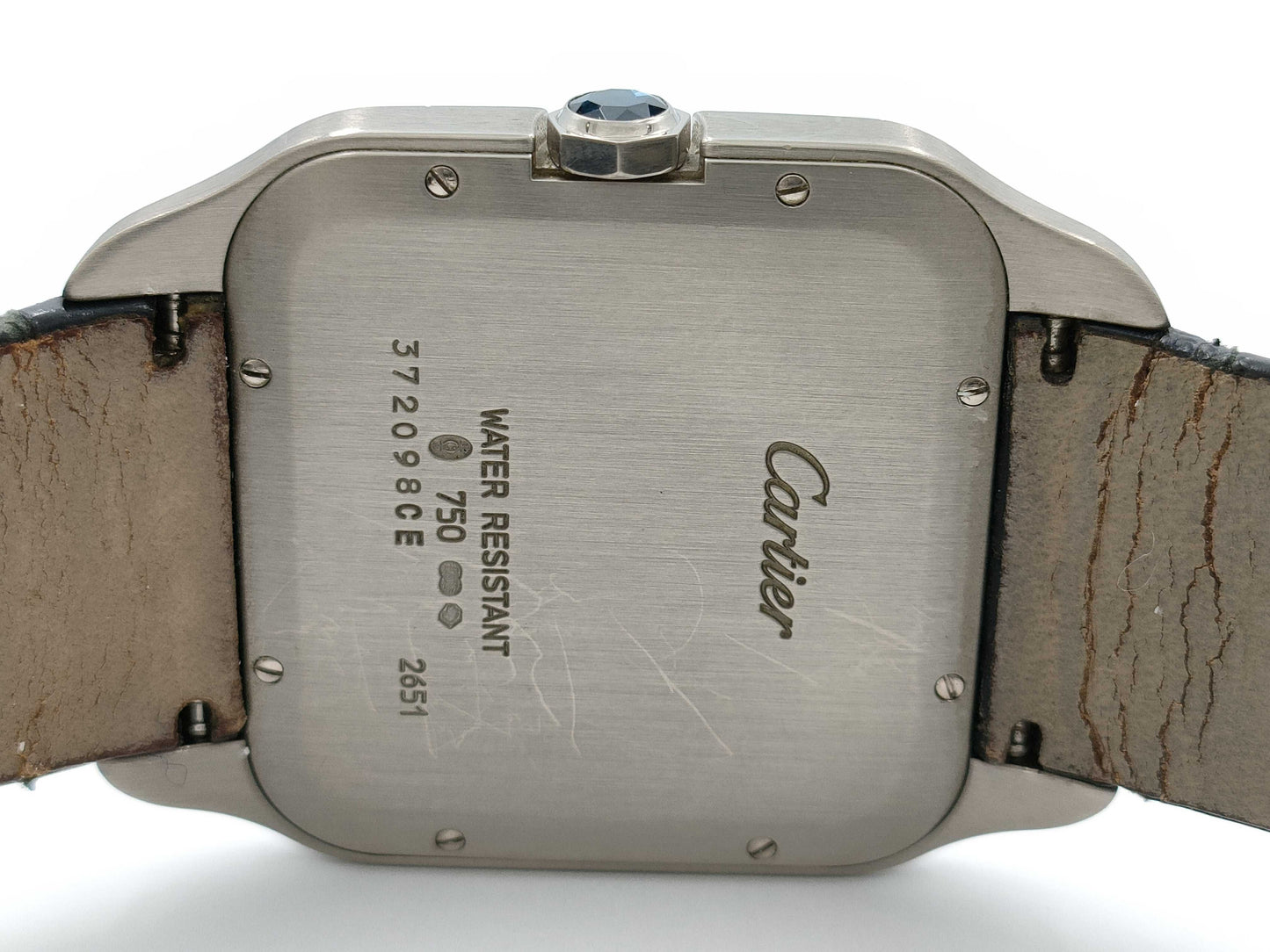 Cartier Santos-Dumont LM W200705 2651 372098CE Manual Winding Men's Watch