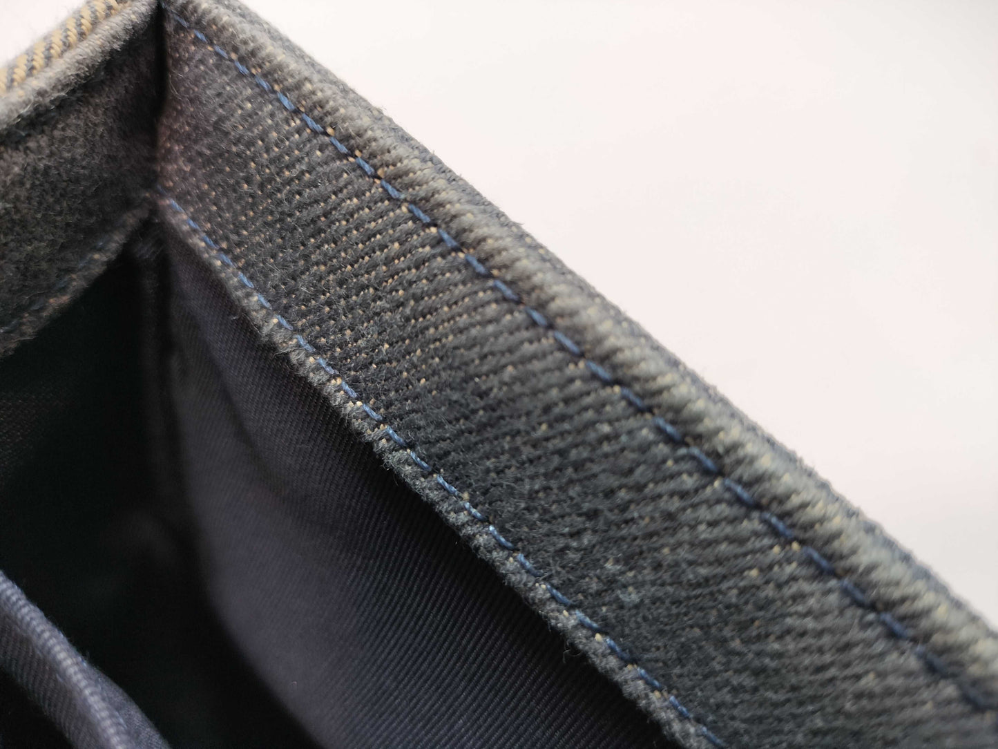 CHANEL Boy Chanel Chevron Denim Shoulder Bag 20862150