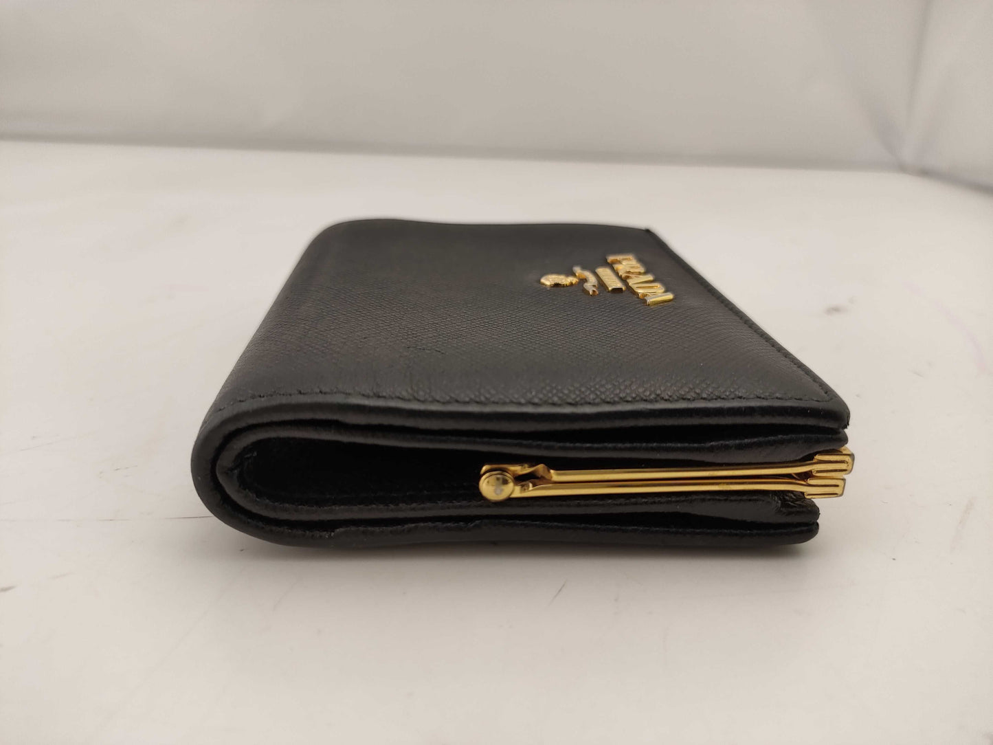 PRADA Saffiano Compact Wallet