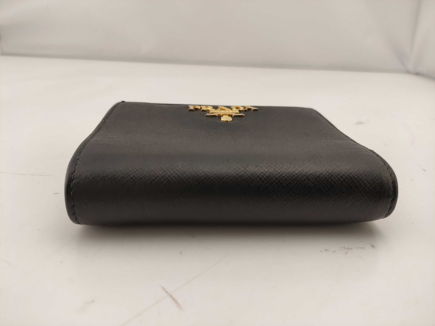 PRADA Saffiano Compact Wallet