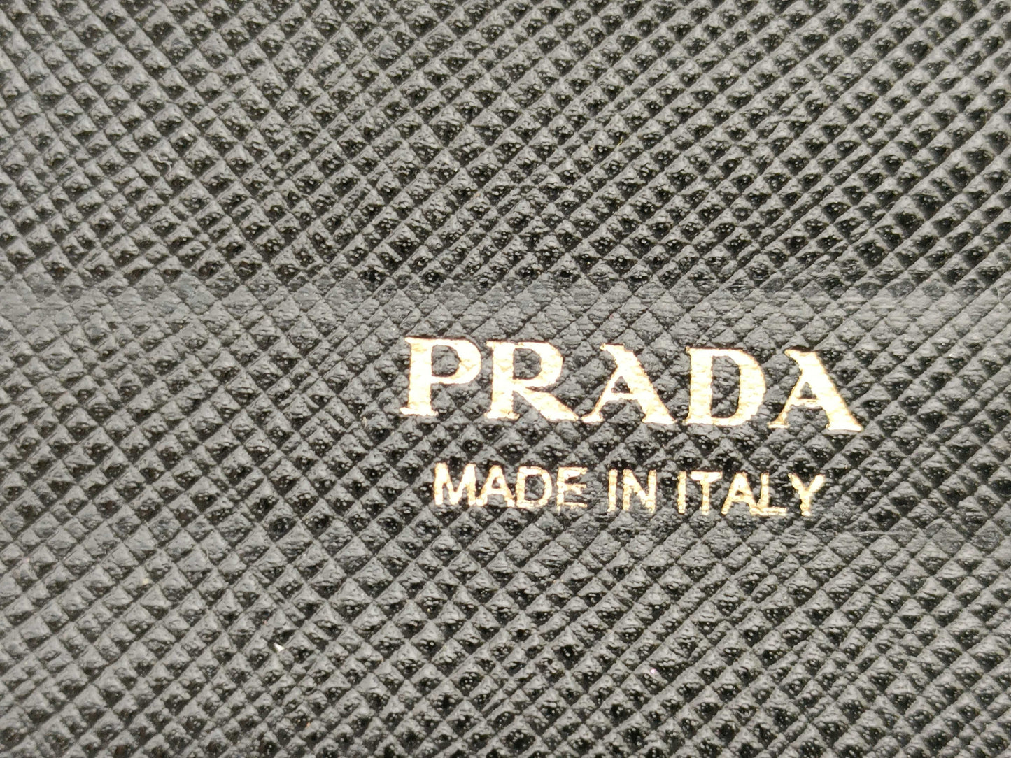 PRADA Saffiano Compact Wallet