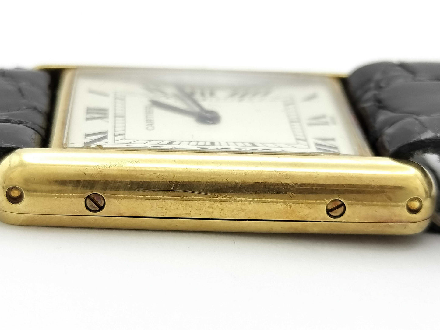 Cartier Tank Louis W1512856 1140 CC155970 18K Gold Women's Watch