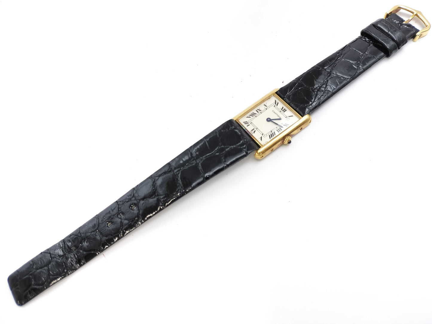 Cartier Tank Louis W1512856 1140 CC155970 18K Gold Women's Watch