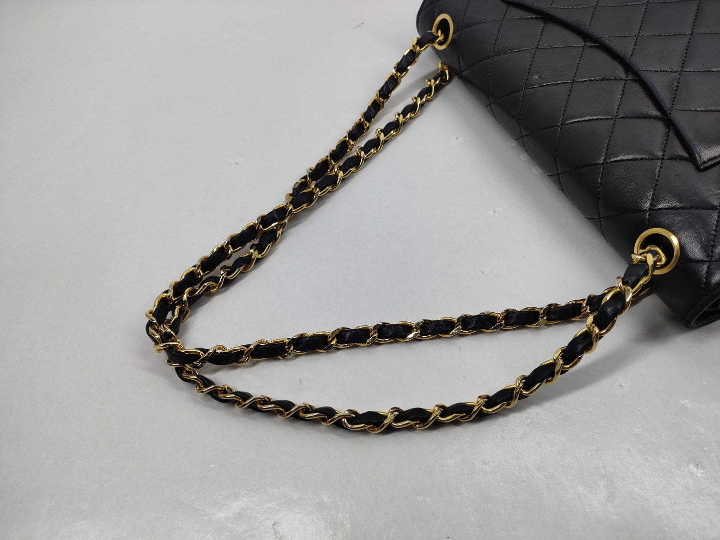 CHANEL Lambskin Matelasse W 0 Series Shoulder Bag