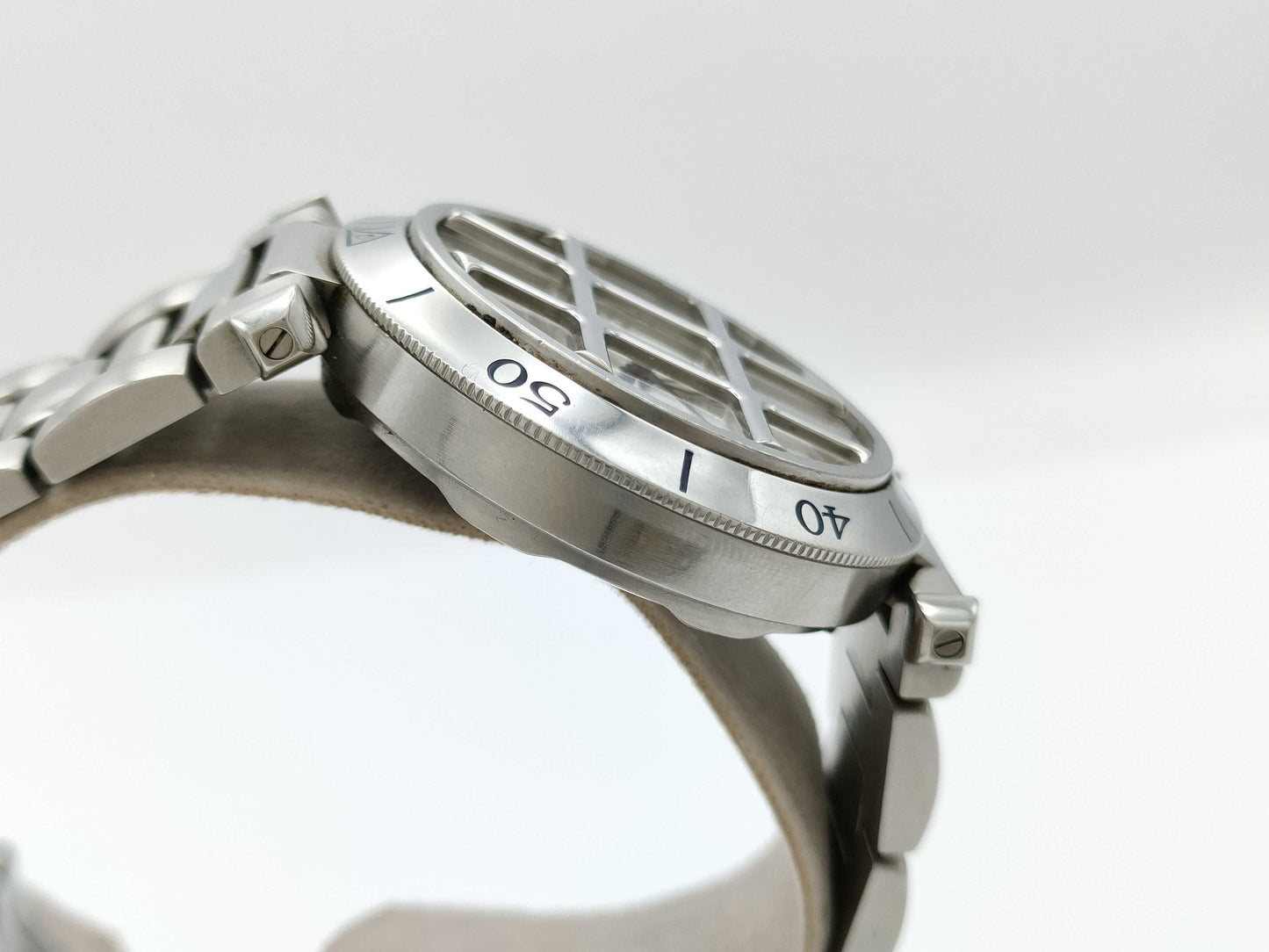 Cartier Pasha Grid W31059H3 2379 816617UF Automatic Men's Watch