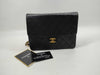 CHANEL Lambskin Matelasse 22 S Flap S Chain Push Lock Gold Shoulder Bag