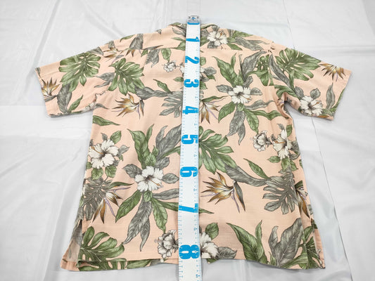 PAIKAJI Aloha Shirt Pink x Hibiscus Shirt