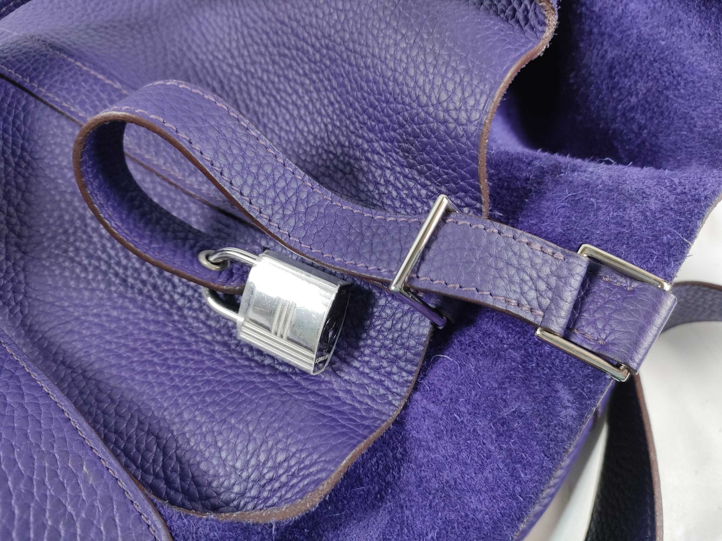 HERMES Picotin GM □R Stamped Tote Bag