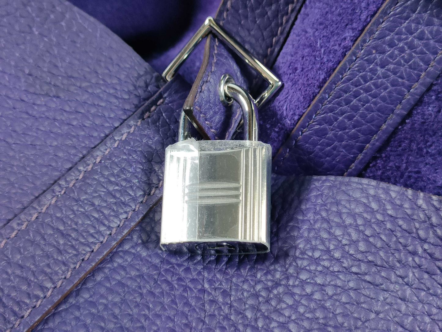 HERMES Picotin GM □R Stamped Tote Bag