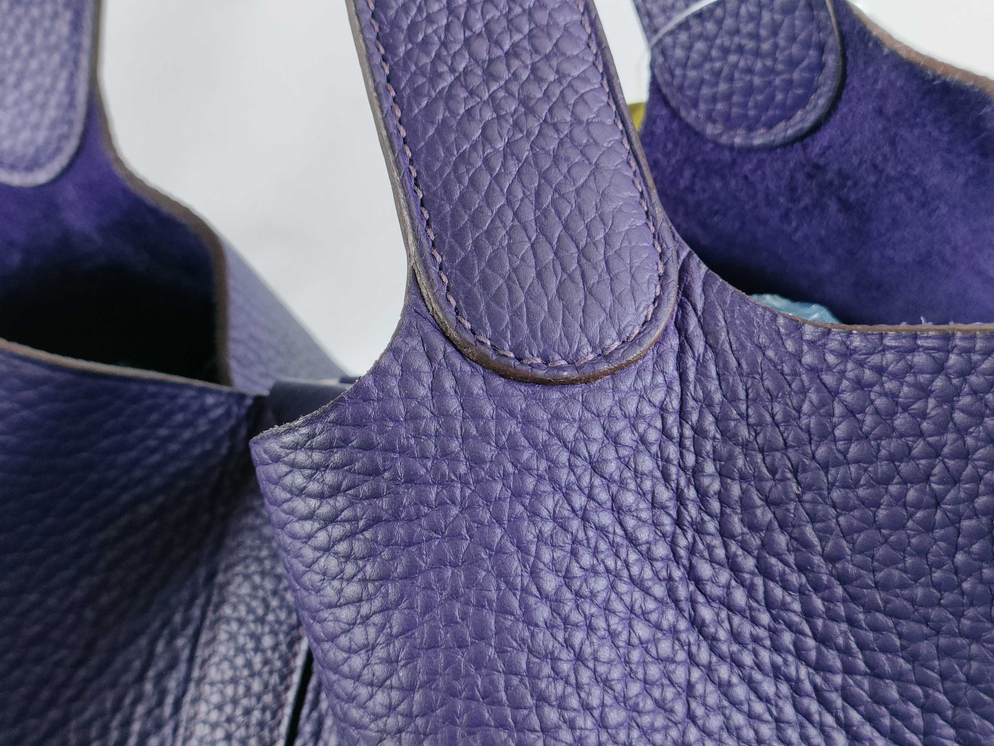 HERMES Picotin GM □R Stamped Tote Bag