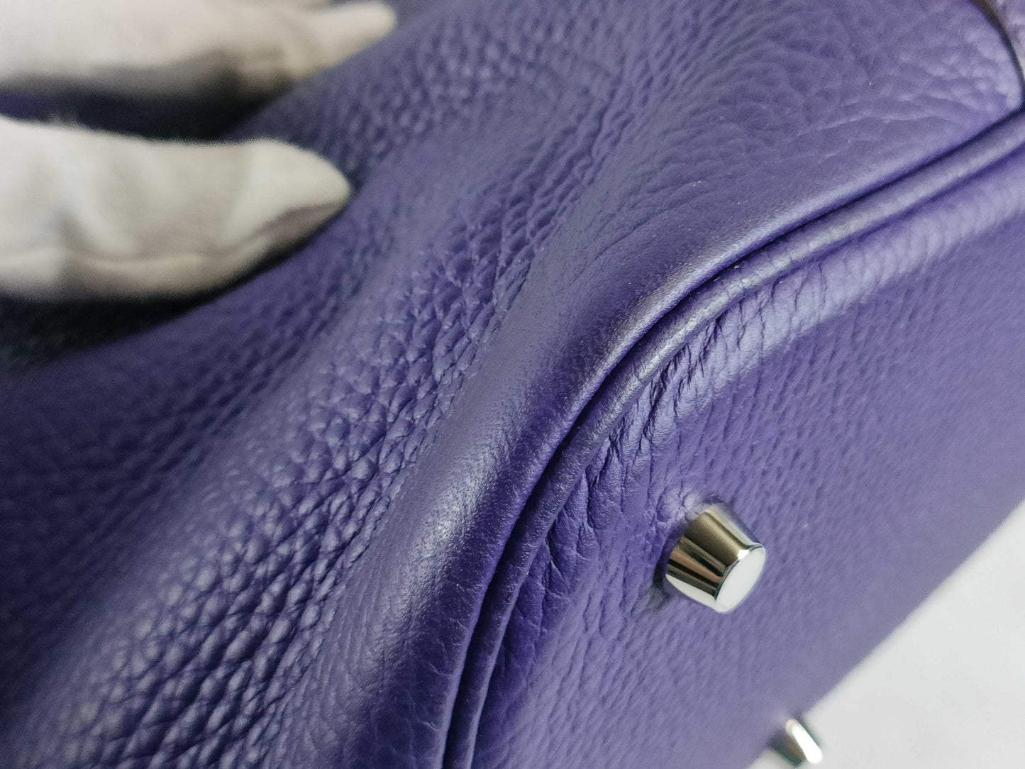 HERMES Picotin GM □R Stamped Tote Bag