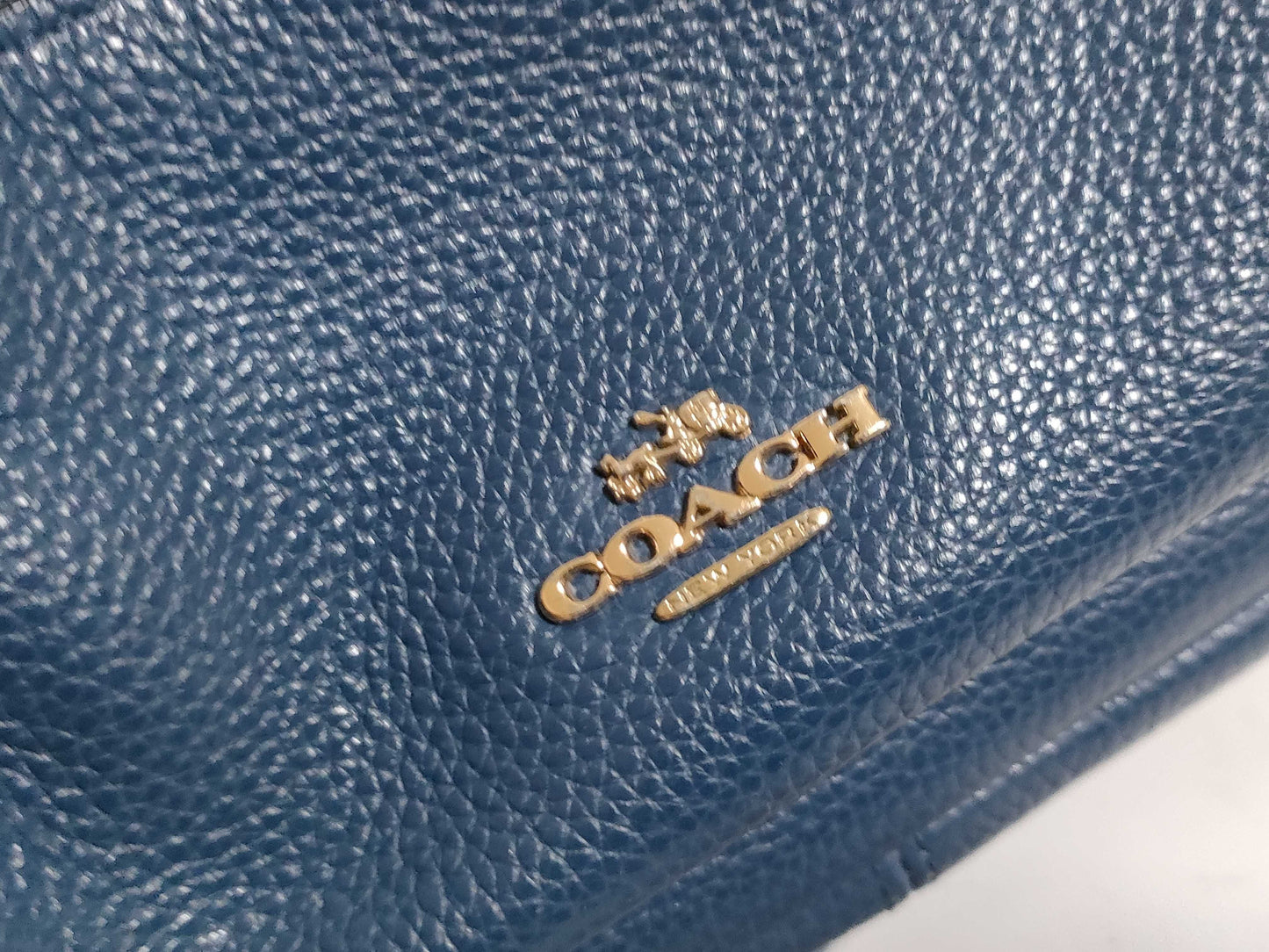 HERMES COACH 3-Piece Leather Bag Set Handbag