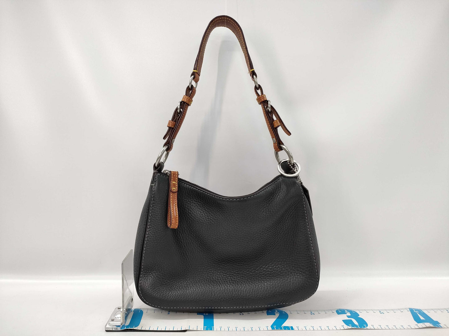 COACH Leather One-Shoulder Shoulder Bag