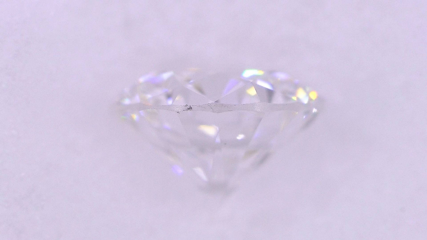 0.241ct E VVS-2 VERY GOOD/VG/GD NONE NATURAL 3.95-3.98X2.46mm Diamond Loose