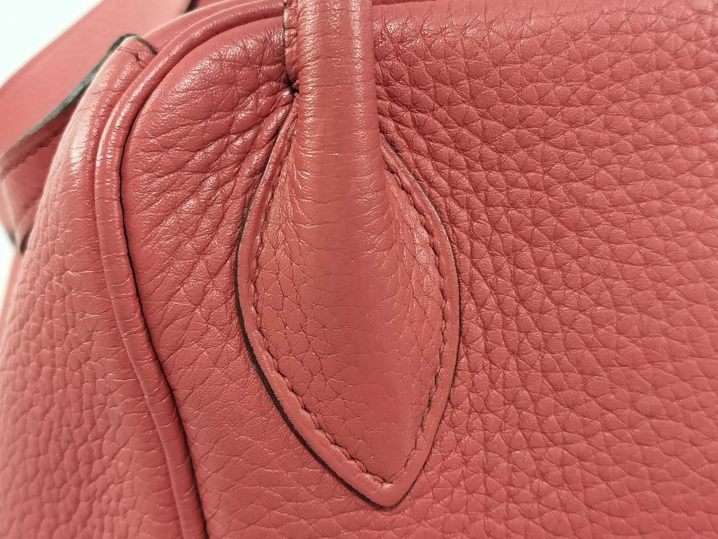 HERMES Lindy 34 Taurillon Red Handbag