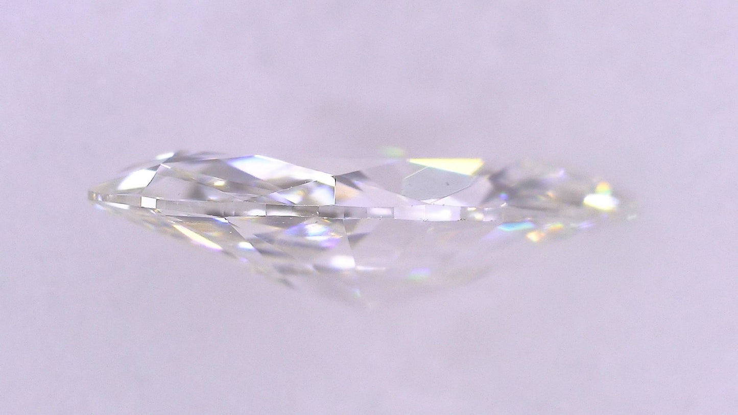 0.345ct H VS-1 ****/GD/GD NONE NATURAL 7.52-3.78X1.98mm MQ Diamond Loose