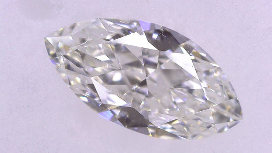 0.345ct H VS-1 ****/GD/GD NONE NATURAL 7.52-3.78X1.98mm MQ Diamond Loose