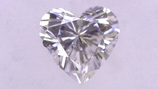 0.354ct D SI-2 ****/GD/FR NONE NATURAL 4.66-4.82X2.87mm HS Diamond Loose