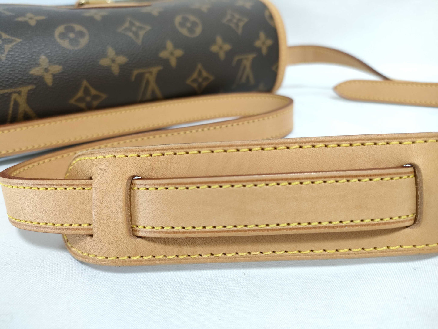 BURBERRY M42250 Monogram Mini Check Handbag Shoulder Bag