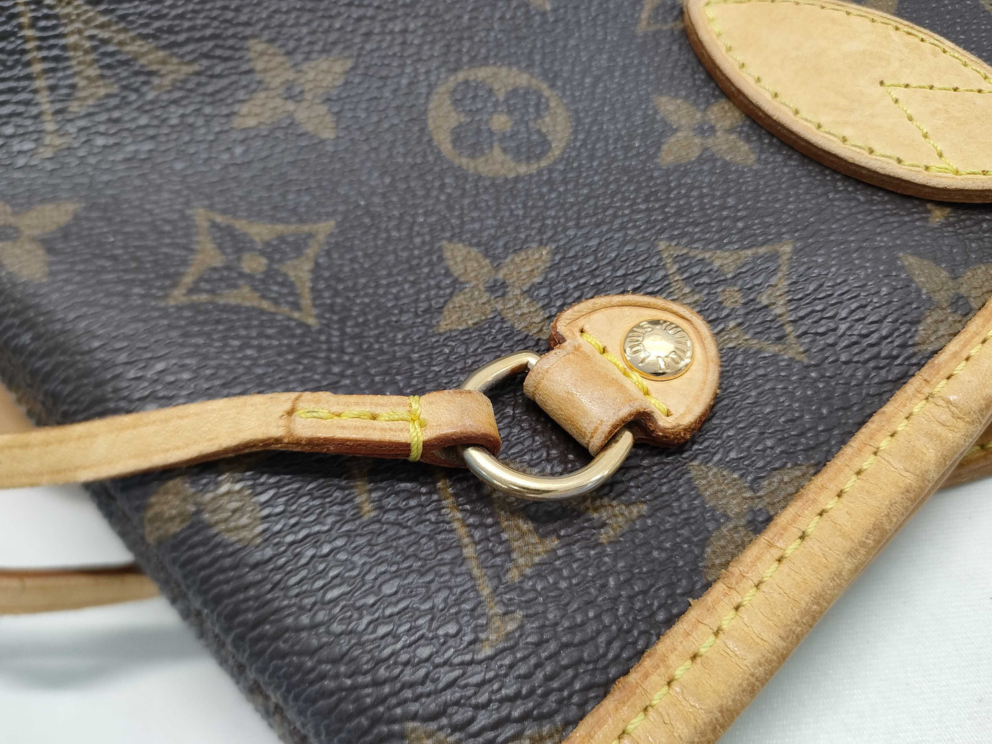 LOUIS VUITTON Monogram M40155 Neverfull PM Old Model Tote Bag