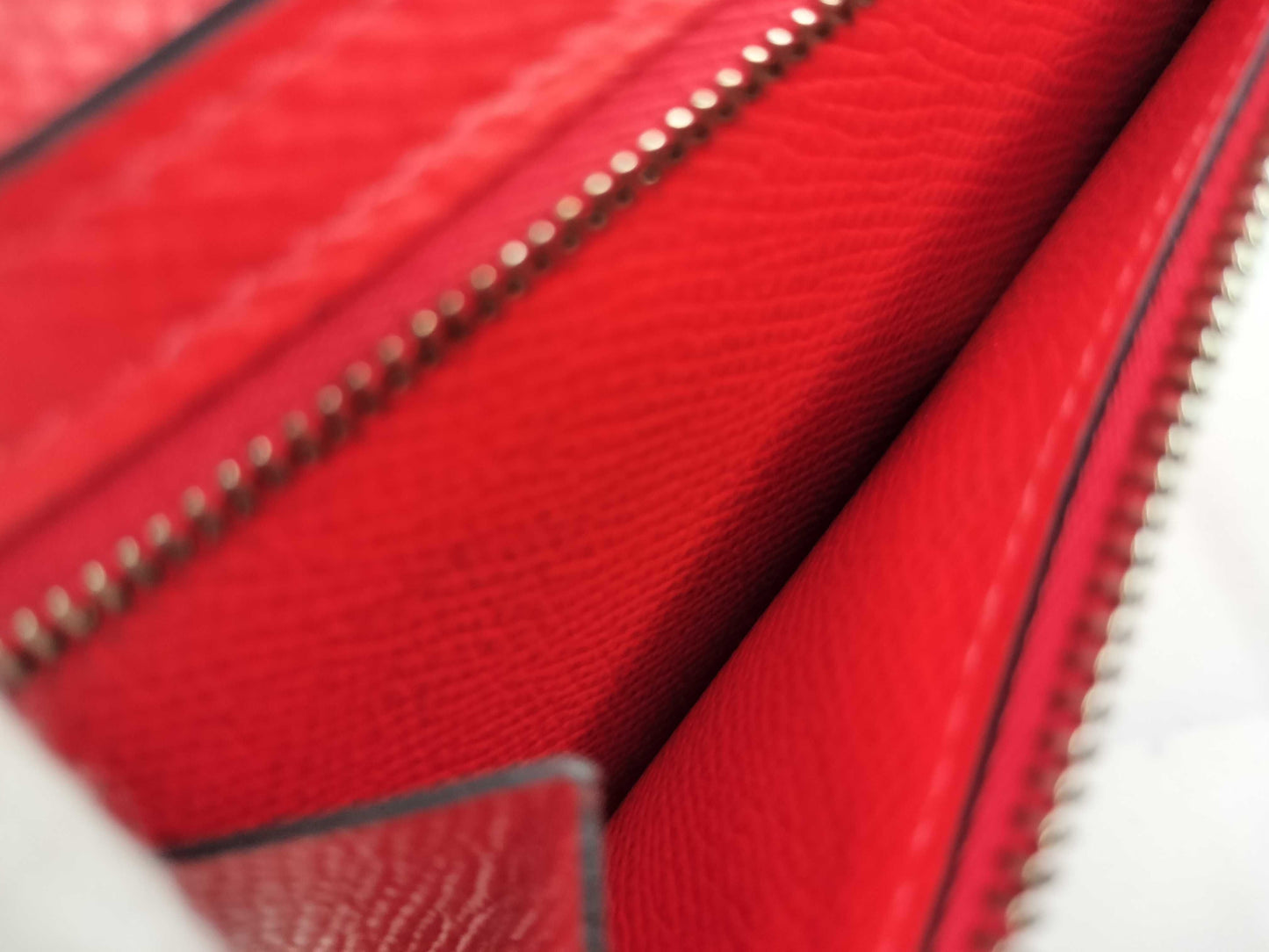 HERMES Bearn Anya Hindmarch shoulder leather wallet