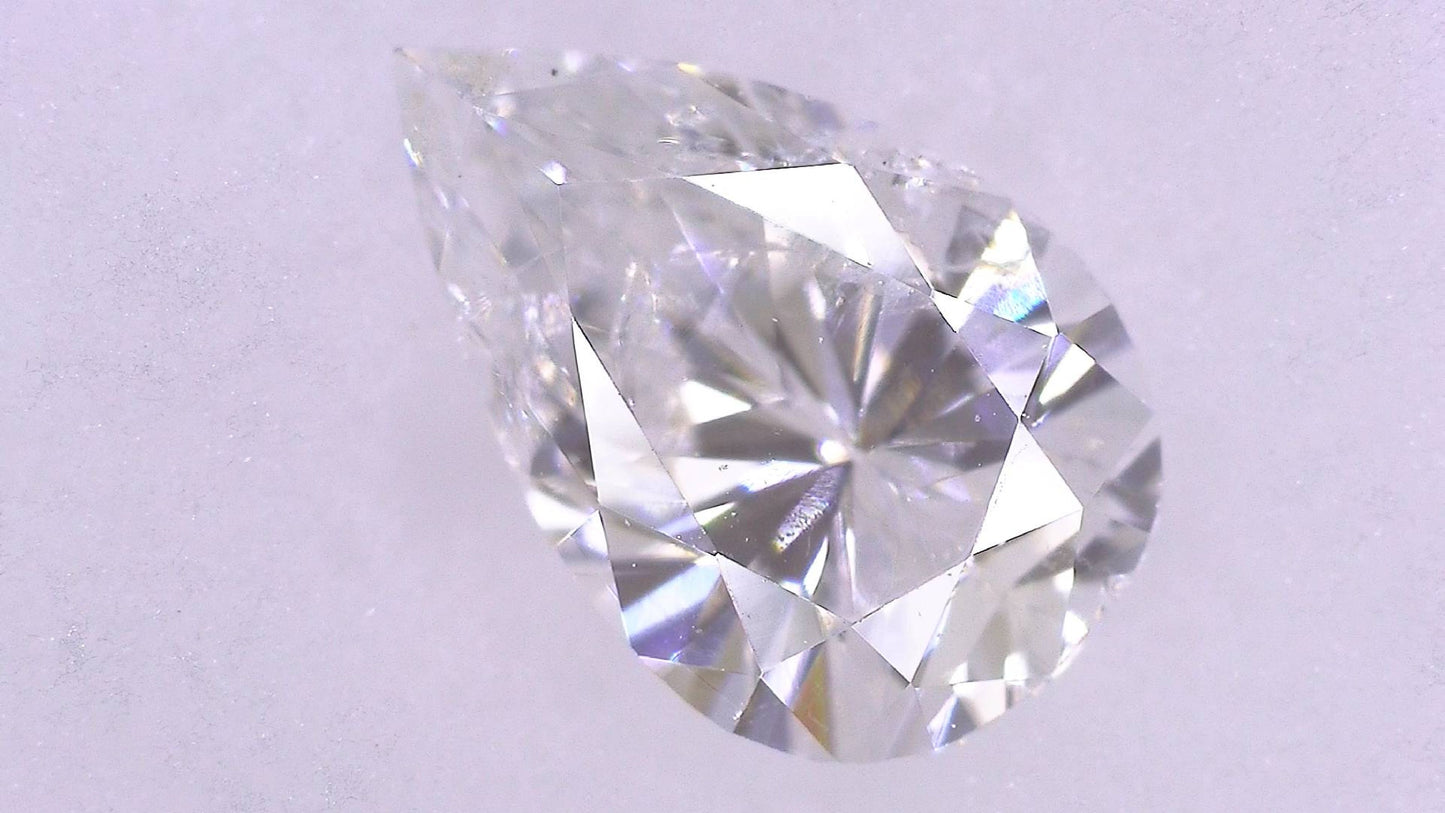 0.370ct F I-1 ****/GD/GD NONE NATURAL 5.97-3.91X2.66mm PS Diamond Loose