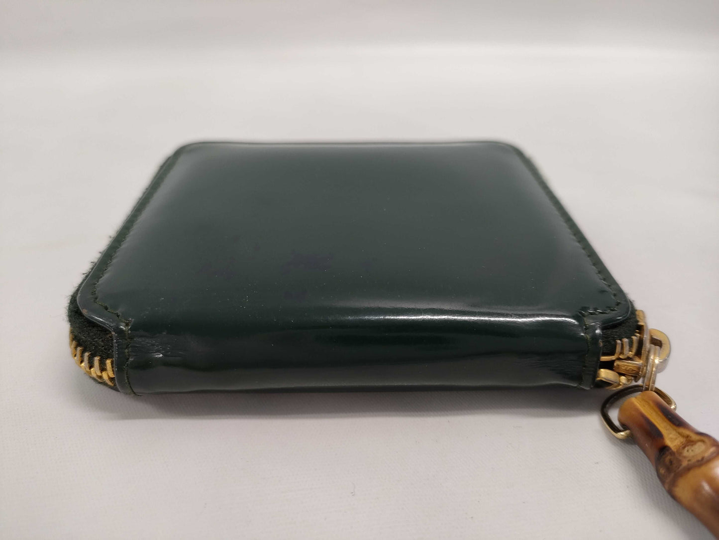 GUCCI Bamboo Enamel Wallet