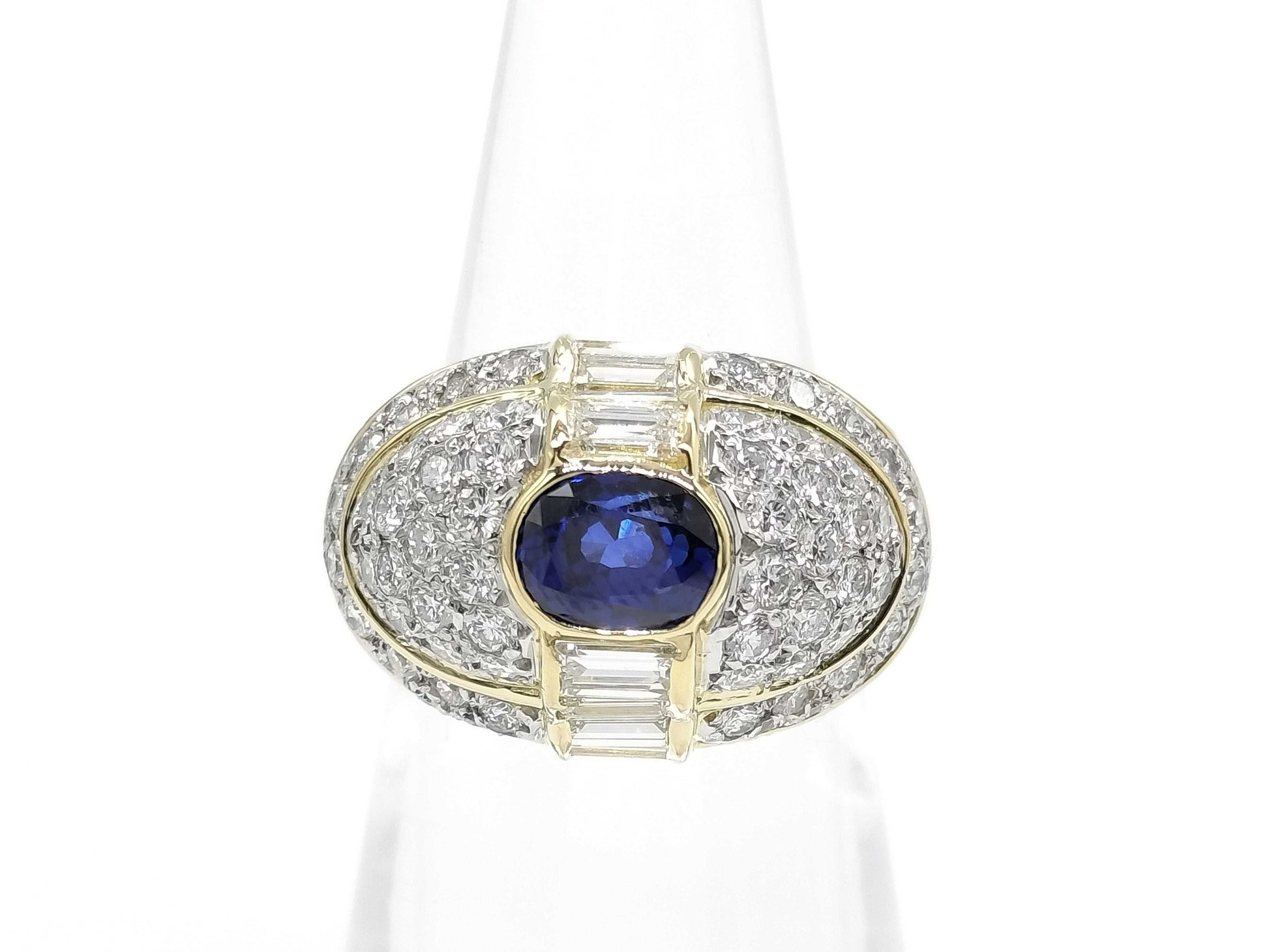 SOUTHERN CROSS S1.52ct D2.35ct K18/PT900 15.0g Ring
