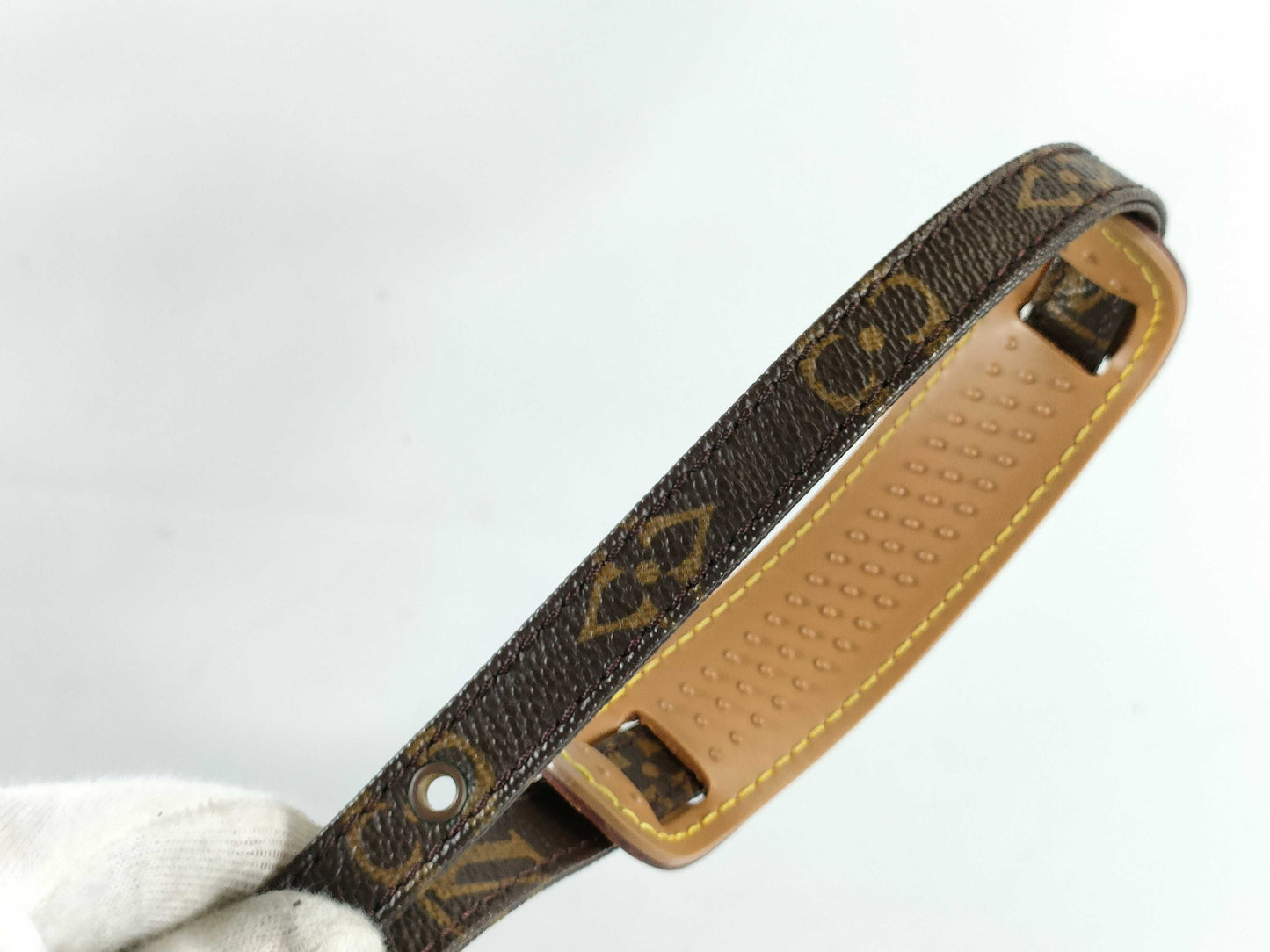 BOTTEGA VENETA Monogram Paraquito Loop Green Shoulder Bag