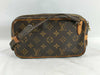 BOTTEGA VENETA Monogram Paraquito Loop Green Shoulder Bag