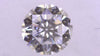 0.364ct F VS-2 VERY GOOD/VG/GD NONE NATURAL 4.54-4.58X2.81mm Diamond Loose