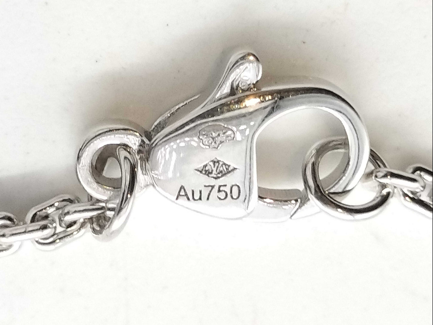 LOUIS VUITTON Volt One 1PD WG Au750 17.5g Necklace