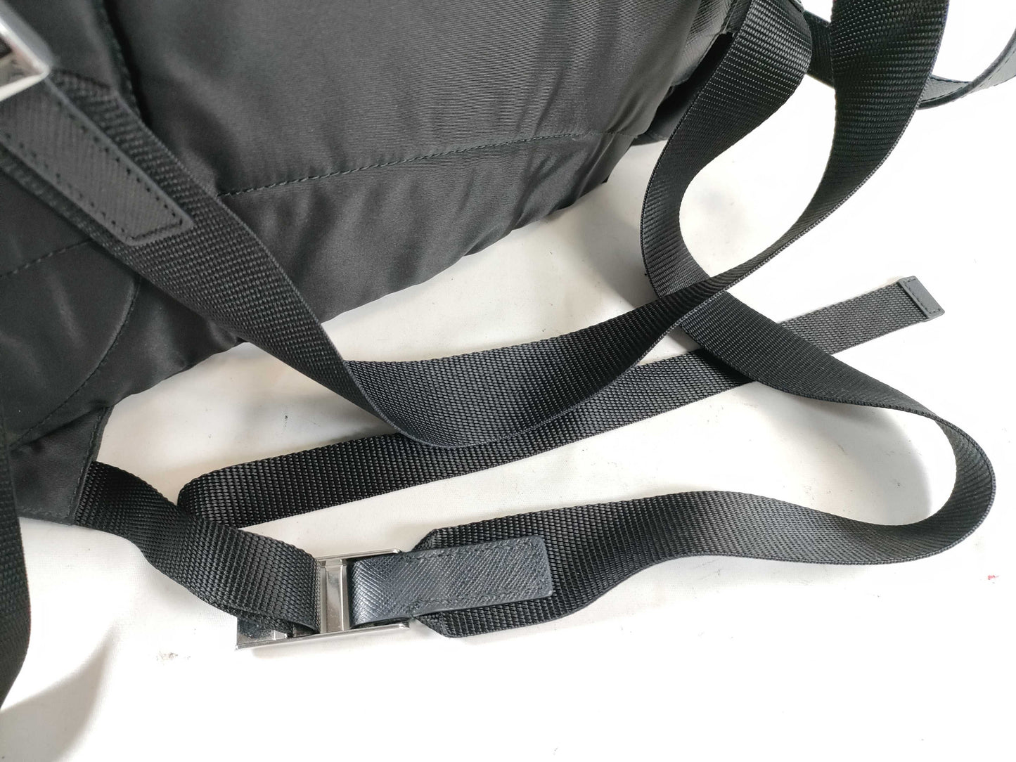 PRADA Nylon Prada Backpack, Black, 1BZ039