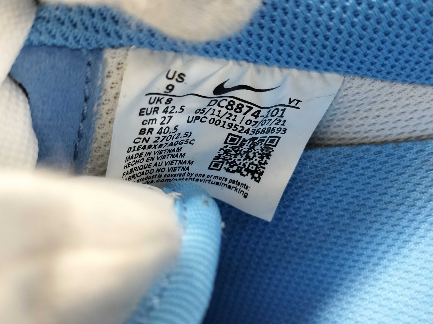 HERMES NIKE Air Jordan 11 CT8012-170 27cm Sneakers