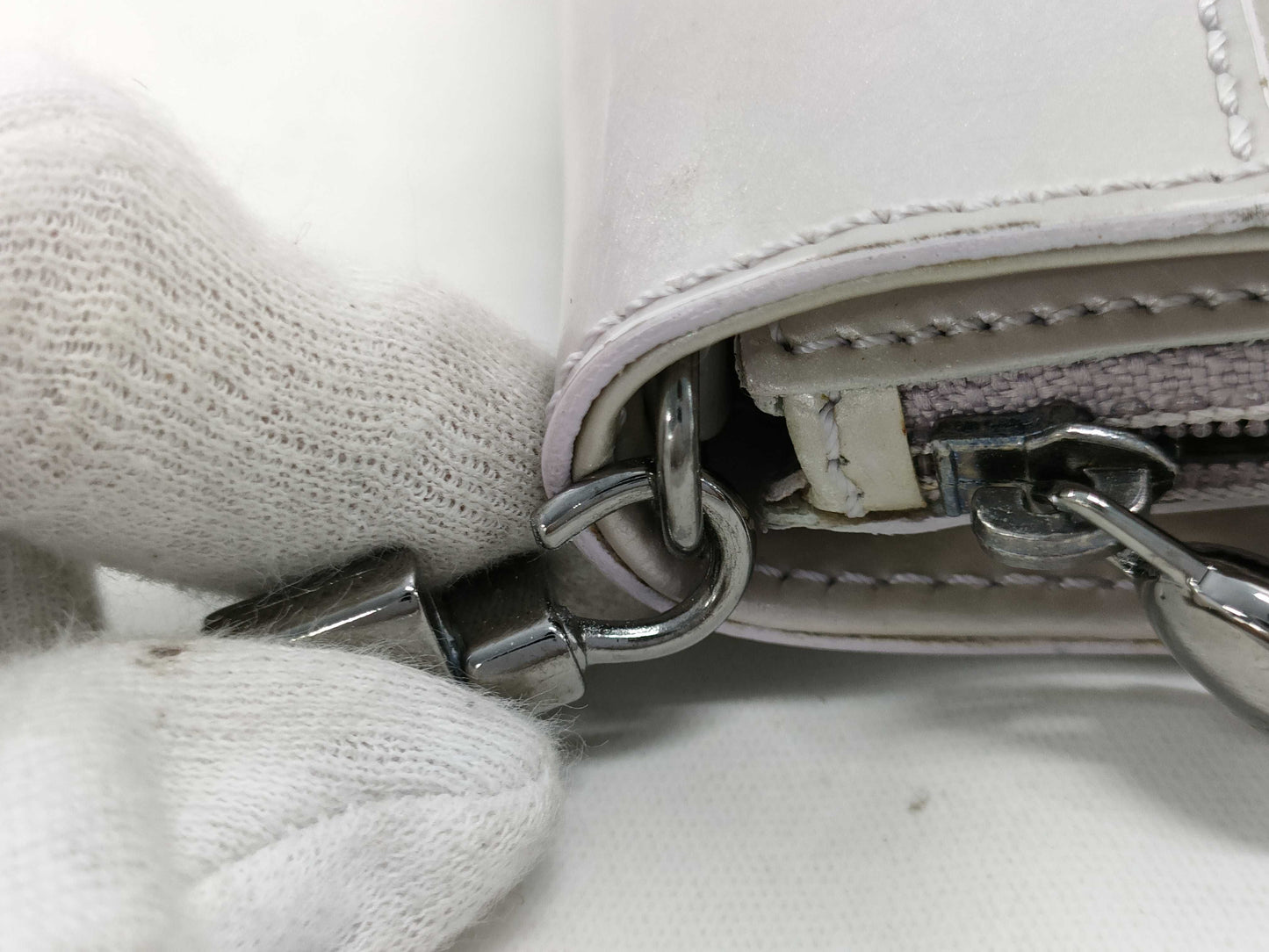 Dior enamel shoulder bag