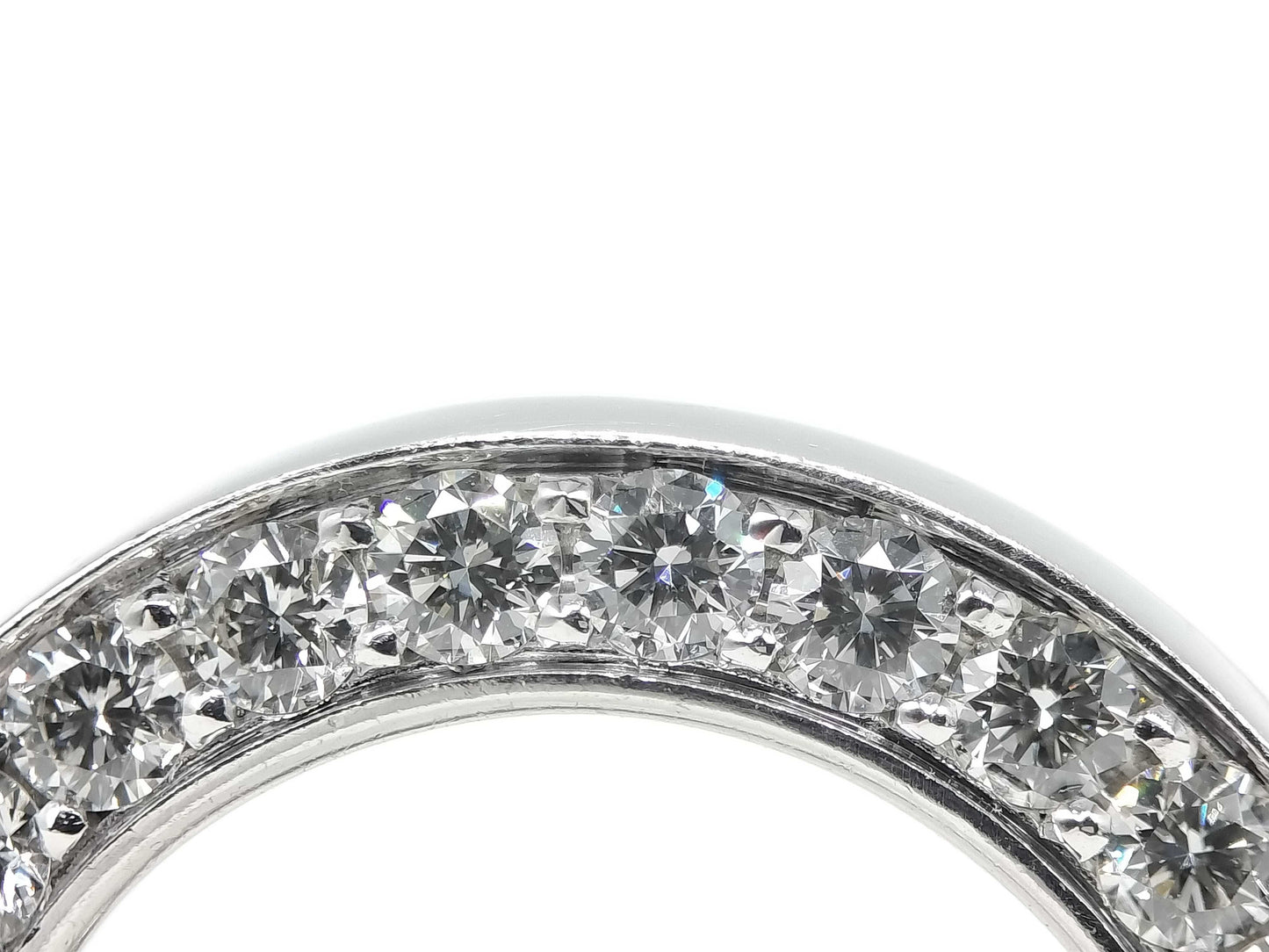 Tiffany & Co. Rock D1.25ct WG Au750 17.4g Necklace