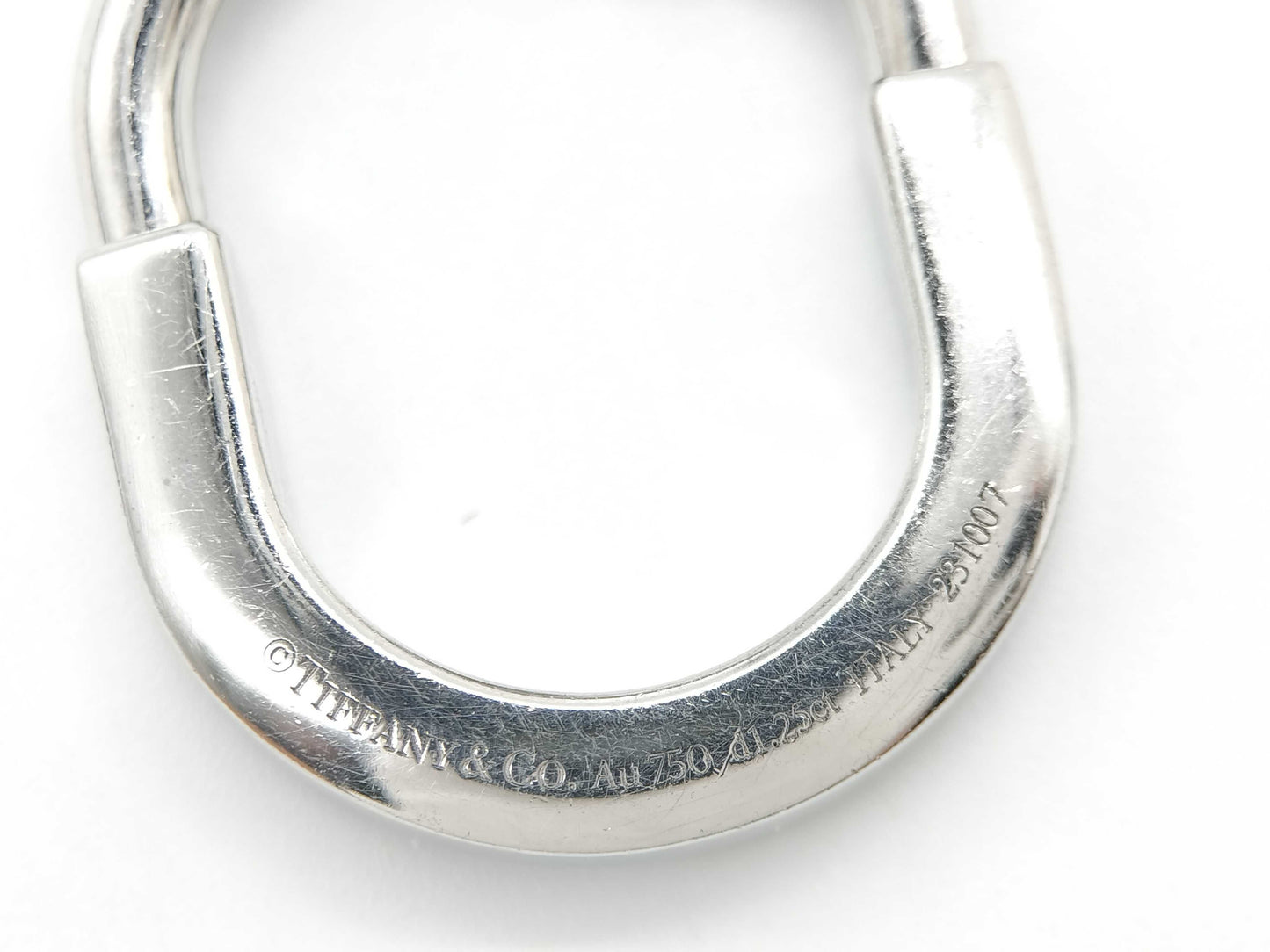 Tiffany & Co. Rock D1.25ct WG Au750 17.4g Necklace