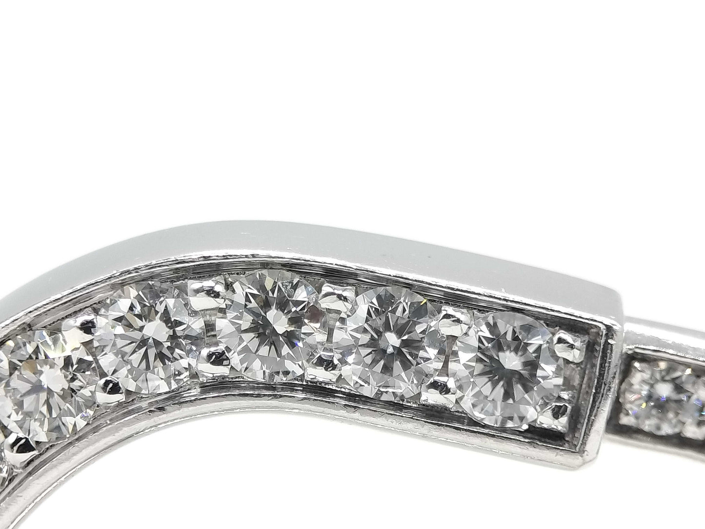 Tiffany & Co. Rock D1.25ct WG Au750 17.4g Necklace