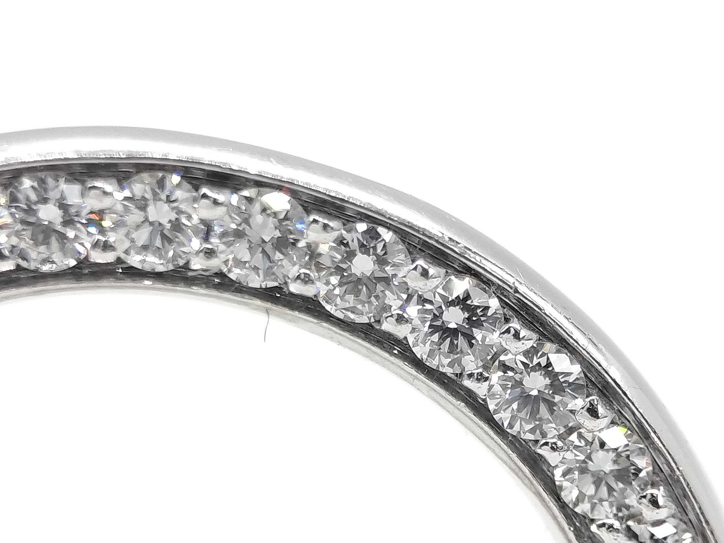 Tiffany & Co. Rock D1.25ct WG Au750 17.4g Necklace