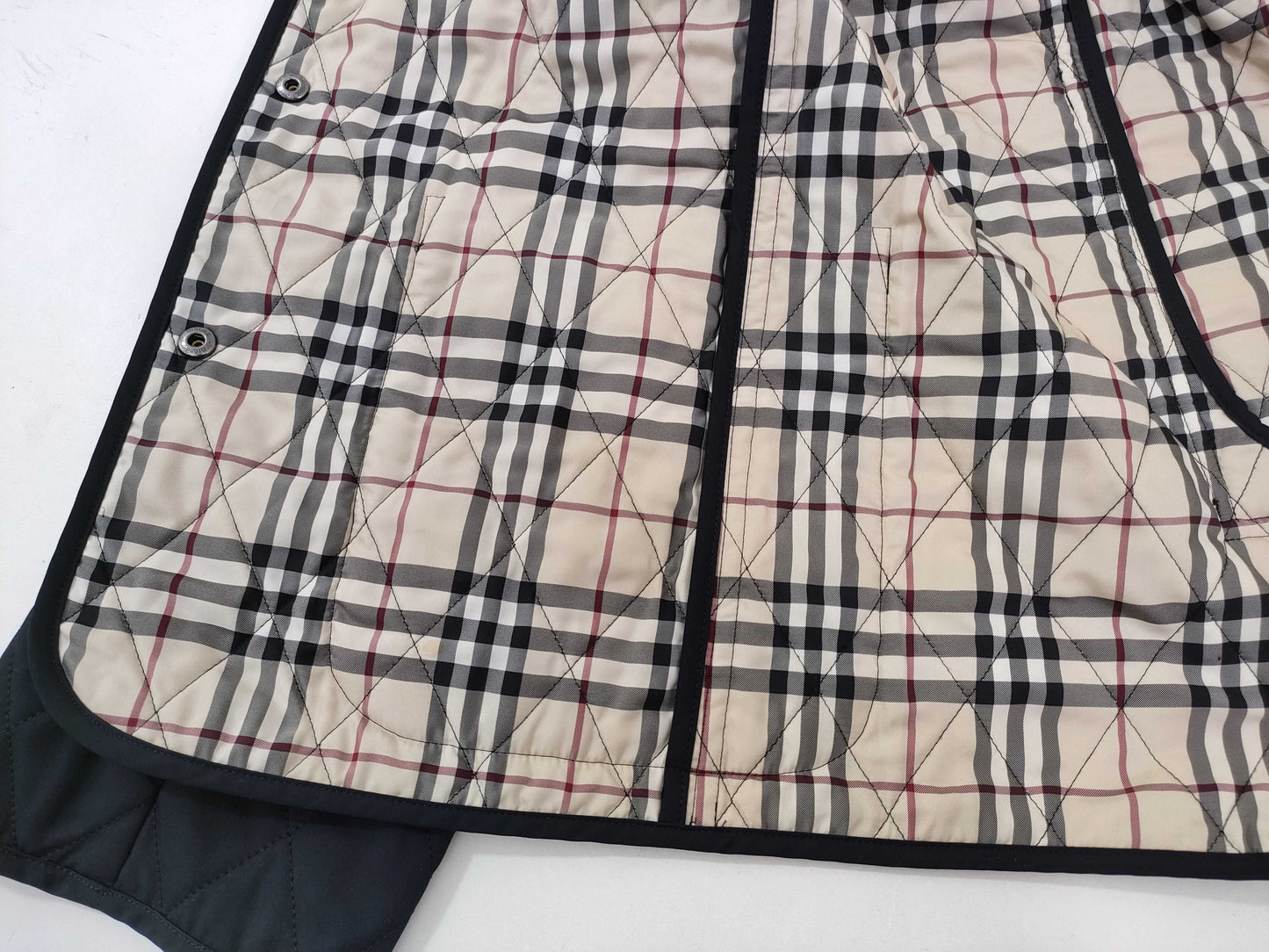 BURBERRY Quilted Jacket/Reversible/Nova Check Jacket