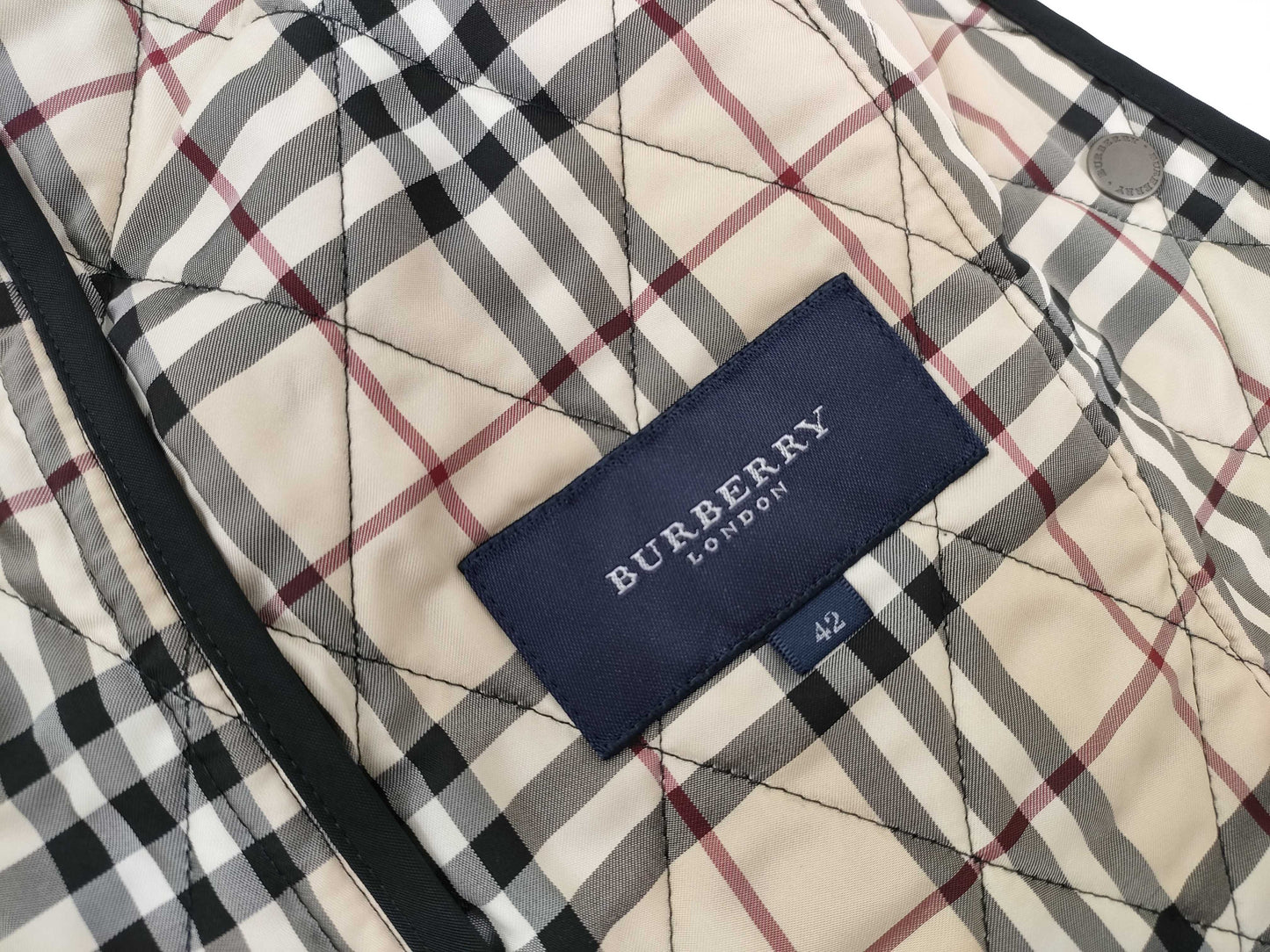 BURBERRY Quilted Jacket/Reversible/Nova Check Jacket