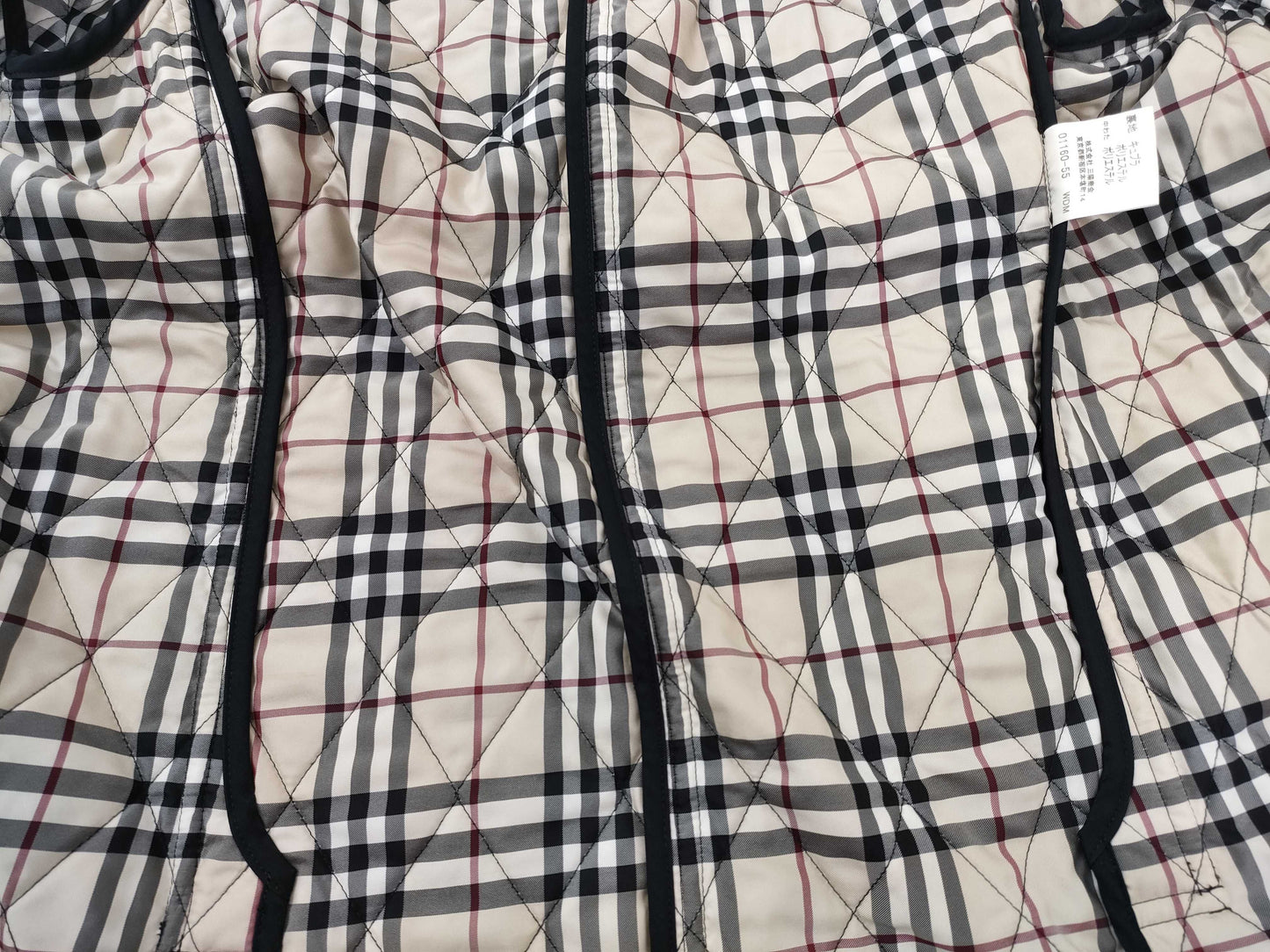 BURBERRY Quilted Jacket/Reversible/Nova Check Jacket