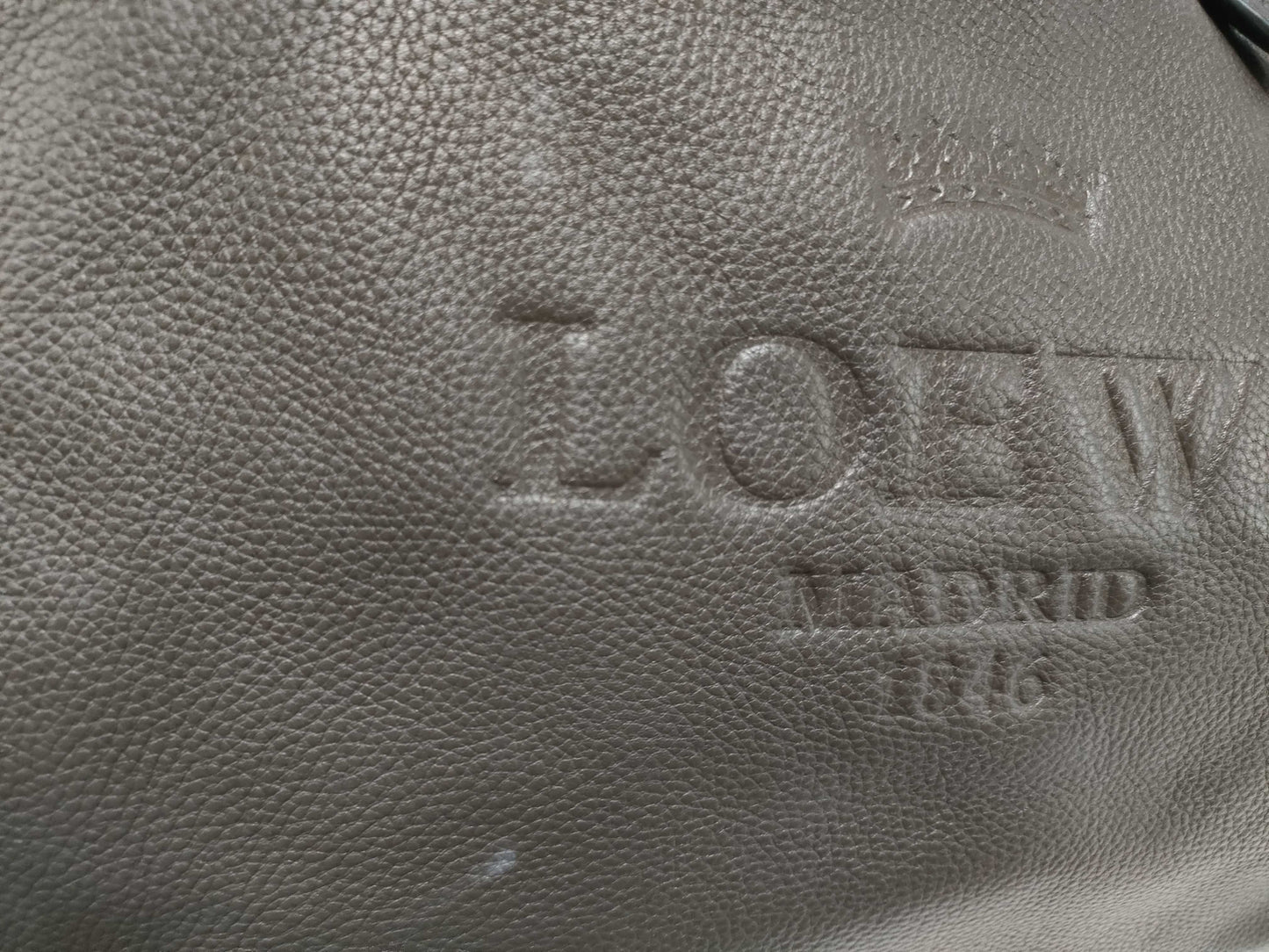 LOEWE Heritage Leather Brown Handbag