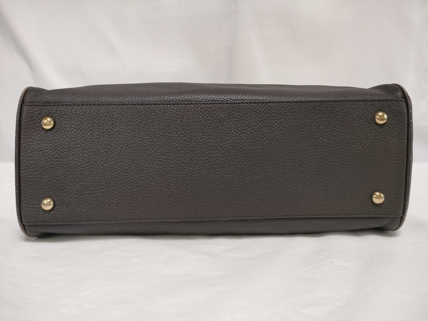 LOEWE Heritage Leather Brown Handbag