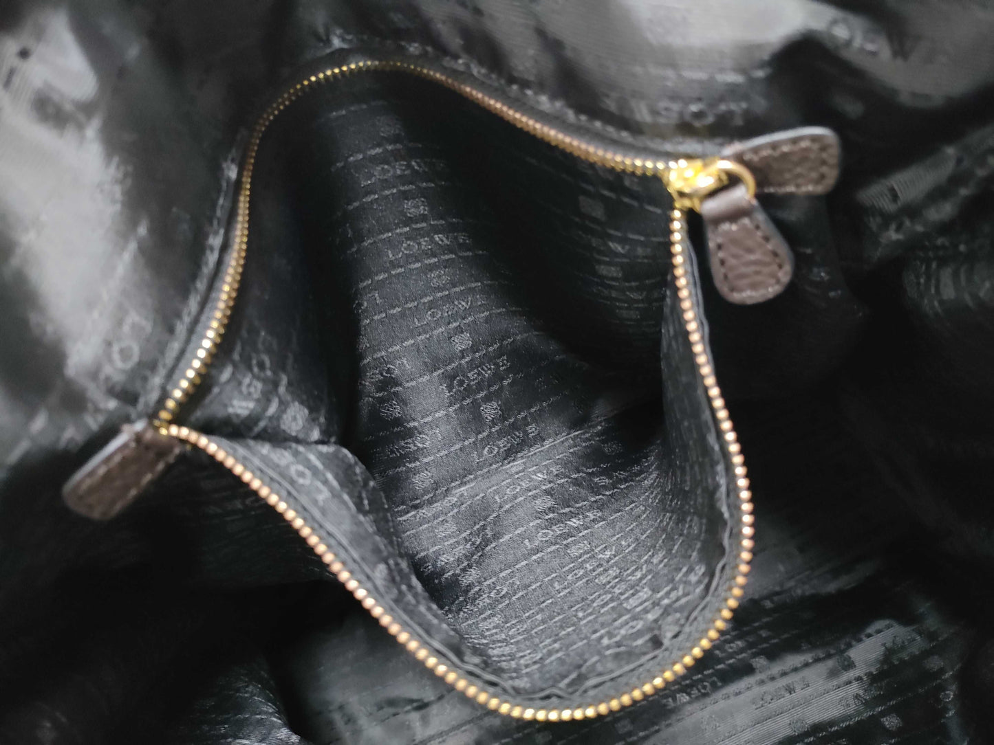 LOEWE Heritage Leather Brown Handbag