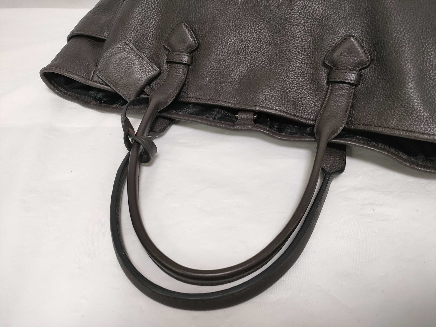 LOEWE Heritage Leather Brown Handbag
