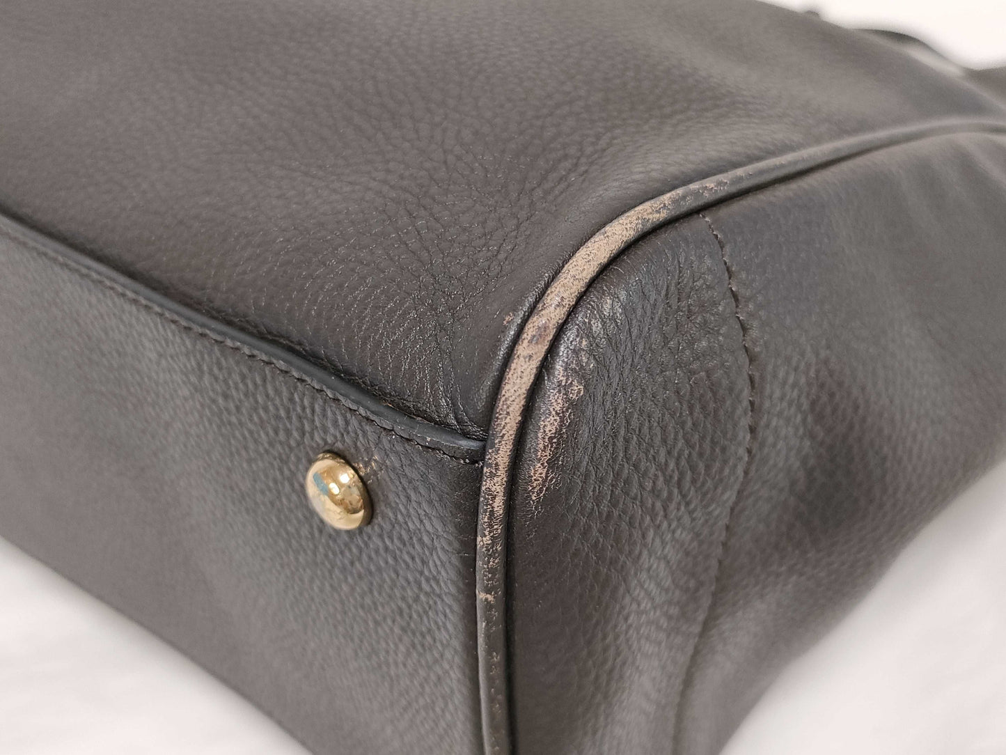 LOEWE Heritage Leather Brown Handbag