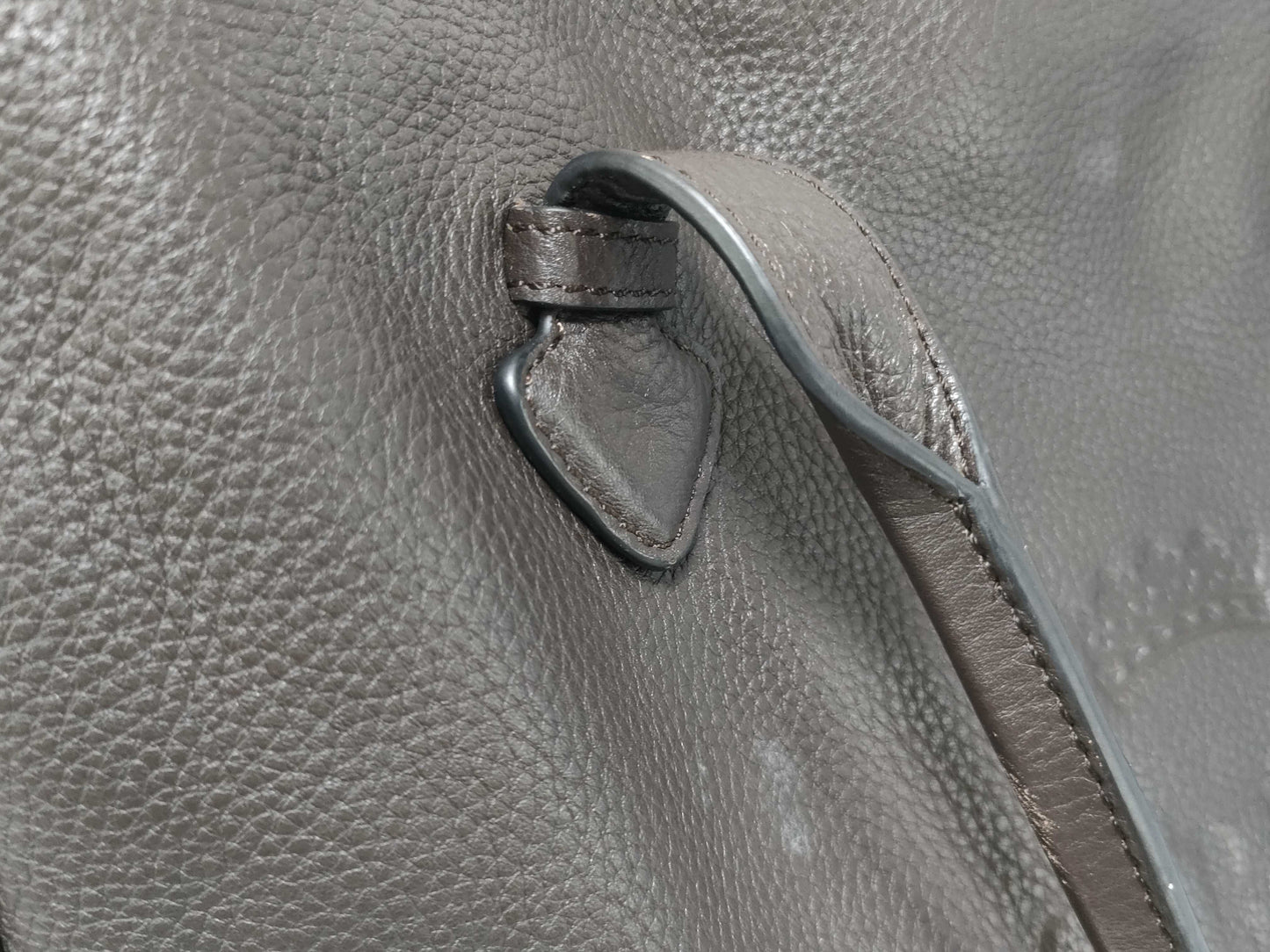 LOEWE Heritage Leather Brown Handbag