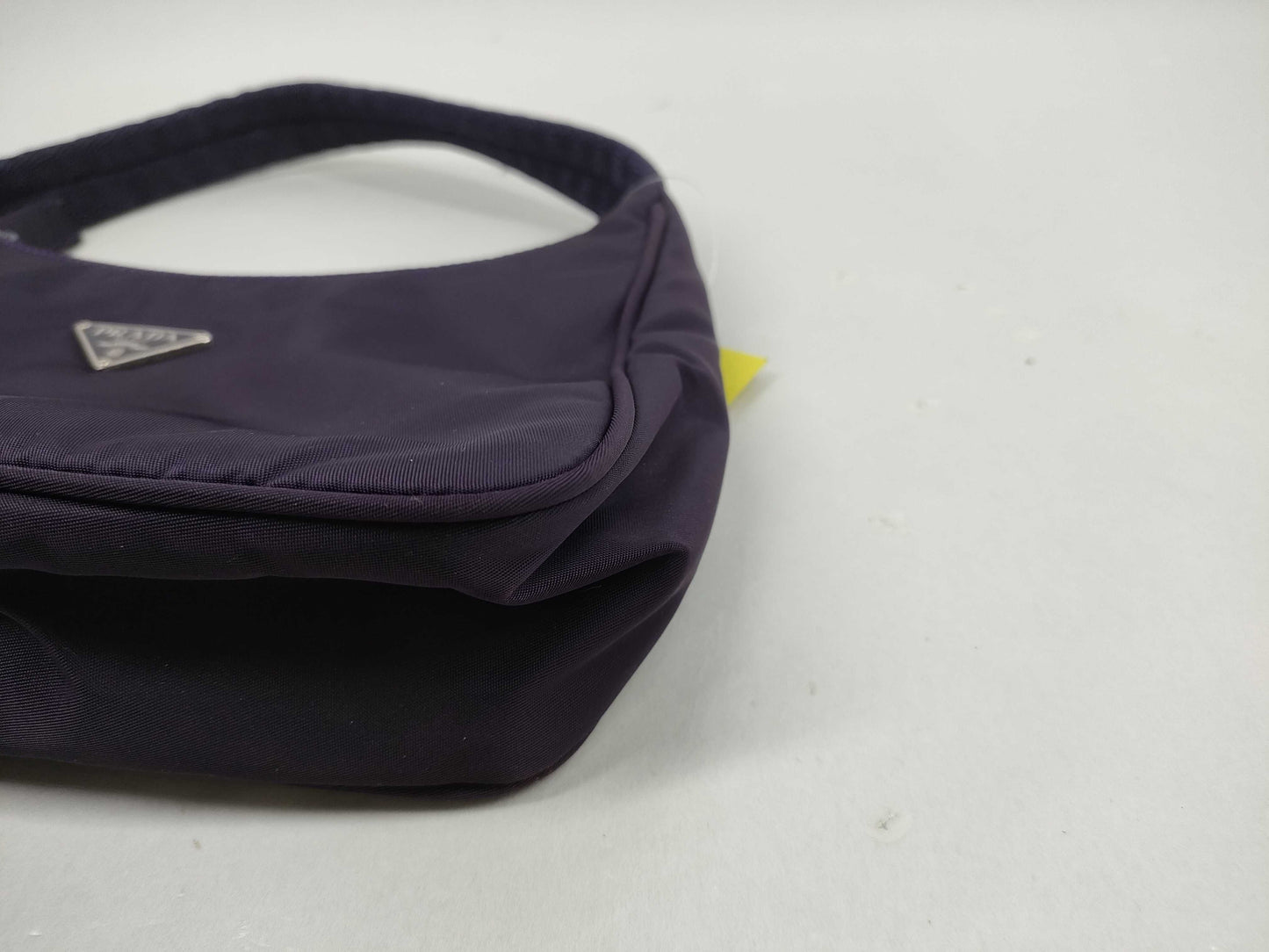 PRADA nylon pouch purple pouch